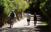 La ruta ecológica atraviesa las parroquias de Cumbayá, Tumbaco, Puembo y llega hasta El Quinche. Cada vez más usuarios la visitan.