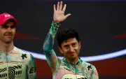 Alexander Cepeda lleva una buena actuación en el Giro de Italia 2026.
