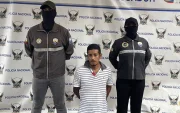 Policía capturó a alias Lucho en Quevedo por presuntos vínculos con Los Choneros.
