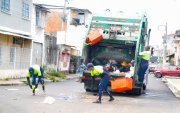 Recolección. Urvaseo es la empresa privada prestataria del servicio municipal de recolección de desechos.