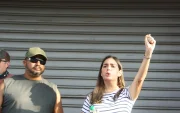 Fiorella Icaza, esposa de Aquiles Álvarez.