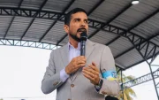 El alcalde de La Libertad, Francisco Tamariz.