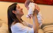 Carolina Sánchez agradeció a su hija por “escogerla” como mamá.