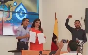 La alianza política entre la Izquierda Democrática y el movimiento Somos Agua durará dos años, aunque podría renovarse el acuerdo.