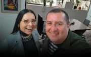 Diana Atamaint y Marco Bonito habían promocionado un podcast que finalmente fue suspendido por logística.