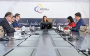 El Pleno del Consejo de la Judicatura durante una sesión.