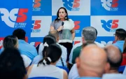 Gabriela Rivadeneira es la presidenta del movimiento Revolución Ciudadana.