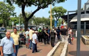Imagen referencial. Un ciudadano se salvó de ser asaltado tras salir de un banco en Urdesa.