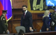 El presidente de la Asamblea, Niels Olsen, ofreció su rendición de cuentas este 14 de mayo de 2026 con un evento en el Palacio Legislativo.