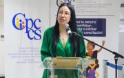 La postulante a Fiscal General, Inés Maritza Romero.