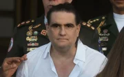 Fotografía de archivo del 20 de diciembre de 2023 del empresario colombiano Alex Saab en Caracas (Venezuela).