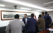 La primera reunión entre el alcalde Muñoz y los transportistas se realizó el 13 de mayo.