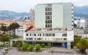 Edificio del Banco Central del Ecuador, en la ciudad de Quito.