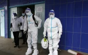 Controles sanitarios en Costa de Marfil, uno de los países africanos afectados por el ébola.