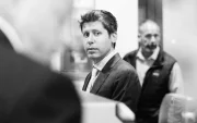 El CEO de OpenAI, Sam Altman durante su comparecencia en el Edificio Federal onald V. Dellums de Oakland, California