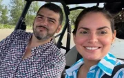 Fiorella Icaza lamenta la situación de su esposo, Aquiles Álvarez.