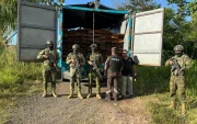 El Ejército destruyó excavadoras y campamentos mineros en Napo y Morona Santiago.