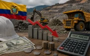 La tasa de fiscalización minera aplica para la pequeña, mediana y gran minería en Ecuador.