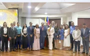Empresarios del sector del plástico de Ecuador, en Costa Rica.