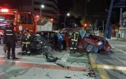 El choque entre los dos vehículos ocurrió en la avenida 10 de Agosto y Colón, en el norte de Quito.