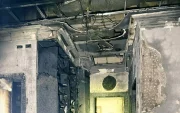 Una vivienda fue afectada en La Puntilla.
