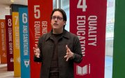 Durante el encuentro internacional, el especialista destacó la importancia de generar soluciones colaborativas desde lo local hacia lo global.