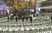 La Asamblea Nacional previo al inicio del Informe a la Nación.