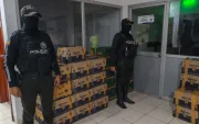 Entre las evidencias constan cajas con bebidas alcohólicas