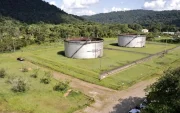 Parte de la infraestructura del Sistema de Oleoducto Transecuatoriano (SOTE).
