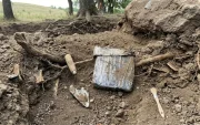 El cargamento de cocaína fue localizado entre la vegetación cercana al río Zamora, en el sector Zamora Huaico.