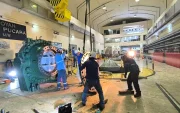 Técnicos realizan mantenimiento en Central Pucará.