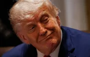 El presidente estadounidense Donald Trump en una reunión de gabinete en la Sala del Gabinete de la Casa Blanca en Washington, DC, EE. UU., el 27 de mayo de 2026.