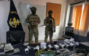 Parte de las cámaras que fueron desmontadas en barrios de Guayaquil.