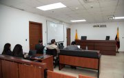 La audiencia de vinculación se lleva adelante en el Complejo Judicial Norte de Quito.