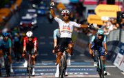 Jhonatan Narváez fue uno de los protagonistas de la Corsa Rosa.