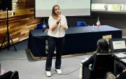 Gabriela Rivadeneira se pronunció tras la primera vuelta presidencial celebrada en Colombia.