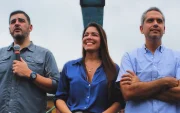 Aquiles Álvarez, Raúl Chávez y Tatiana Coronel llegaron a la Alcaldía bajo la bandera de RC5. Después fomentarían la militancia al partido RETO.