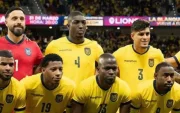 Jugadores de la Selección de Ecuador.