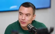 Daniel Noboa no se pronunció sobre el caso Progen ni los audios de Manzano a Fabián Calero.