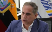 Juan Carlos Blum, ministro de Ambiente y Energía en Ecuador en 2026.