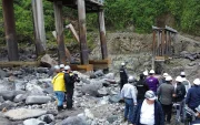 Una parte del dique del río Coca colapsó tras la crecida del 21 de mayo de 2026.