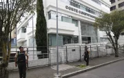 El edificio de la Corte Constitucional de Ecuador.