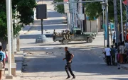 Hombres armados en una calle de Mogadiscio.