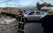 El 1 de junio, en Calderón, en el norte, ocurrió una colisión que involucró a tres vehículos.
