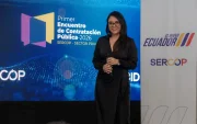 Nataly Avilés fue designada por Daniel Noboa como nueva directora general del Sercop.