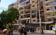 Ataques. Los bombardeos se registraron en los suburbios de Beirut.