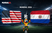 Estados Unidos debuta en el Mundial 2026 ante Paraguay.
