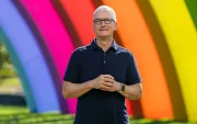 Tim Cook, CEO de Apple quien dirigirá el evento por última vez