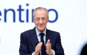 Florentino Pérez, tras su reelección como presidente del Real Madrid.