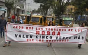 Los afectados recorrieron la avenida Cacique Tomalá, sur de Guayaquil